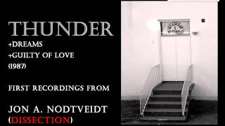 Thunder 1987  Jon Nödtveidt Dissection first recordings [upl. by Eojyllib]