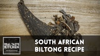 Biltong  Savanna Grill  Real Taste Kitchen Recipe [upl. by Arihsaj]