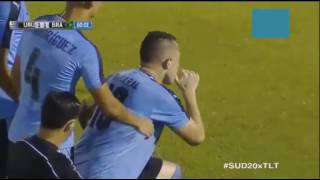 Resumen y los goles  Uruguay 2 x 1 Brasil  Sudamericano Sub 20 [upl. by Aluor]