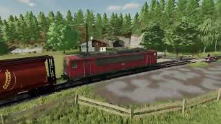 LS22 mit dem Zug durch das Wildbach Tal [upl. by Nidnerb]