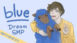 Blue  Derivakat amp Kiba Dream SMP original song [upl. by Ynaiffit]