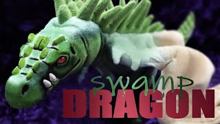 Prehistoric Swamp Dragon  Poseable Art Doll Tutorial [upl. by Licec]