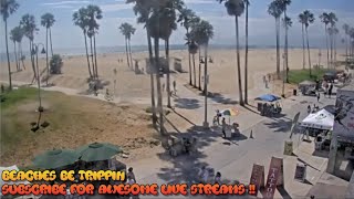 Venice Beach Webcam  Venice Beach Live Cam  venice beach live boardwalk cam [upl. by Karwan]