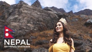 Nepal  Shrinkhala Khatiwada  Contestant Introduction Miss World 2018 [upl. by Amoeji]