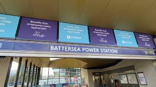 Battersea Power Station London Underground Daytime [upl. by Donnenfeld]