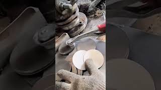 Circular stainless steel gasket making process [upl. by Annoyt]