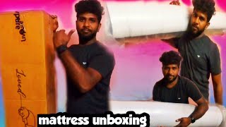 mattress unboxing tamil  affordable mattress  premium quality  foam mattress [upl. by Adleme916]