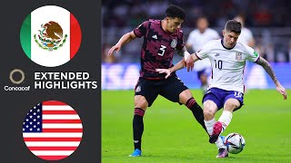 Mexico vs USA Extended Highlights  CONCACAF WCQ  CBS Sports Golazo [upl. by Rox209]