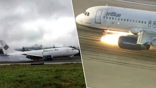 When Landing Gear Failure Causes Crash Landing [upl. by Blight]