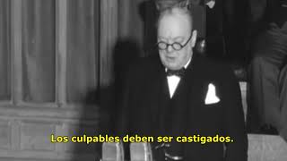 DISCURSO DE CHURCHILL SOBRE LA CREACIÓN DE ESTADOS UNIDOS DE EUROPA Y AGRADECIMIENTO A KALERGI [upl. by Almire565]