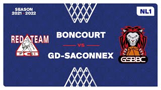 NL1 Men  Playoffs 18 Final BONCOURT vs GRANDSACONNEX [upl. by Cha]