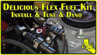 2019 BRZ Delicious Flex Fuel Kit Install amp Tune amp Dyno At WORKS Motorsports [upl. by Grannias]