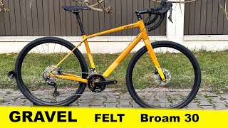 W najlepszej cenie  gravel Felt Broam 30  Shimano GRX widelec carbon [upl. by Annoiek]