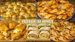 PROSTE I SZYBKIE PRZEKĄSKI NA SYLWESTRA I IMPREZĘ cz3 [upl. by Georglana]