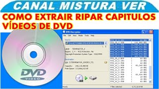 Como ripar extrai capitulos videos de um dvd [upl. by Paloma]