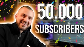 50000 subscribers BEST DAY OF MY LIFE 😭😁🎉 [upl. by Eolanda975]