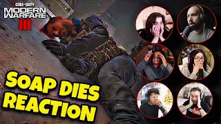 Soaps Death Reactions Call of Duty Modern Warfare 3 2023 [upl. by Chiquita]