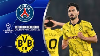 PSG vs Borussia Dortmund Extended Highlights  UCL SemiFinals 2nd Leg  CBS Sports Golazo [upl. by Divad]