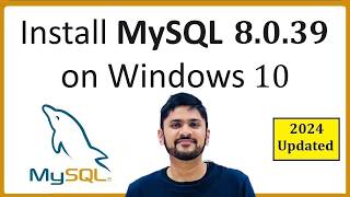 How to install MySQL 8039 Server and Workbench latest version on Windows 10 [upl. by Repmek]