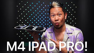 M4 iPad Pro w OLED Display Apple Pencil Pro amp Magic Keyboard  First Look amp HandsOn [upl. by Lilak]