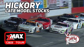 CARS Tour Late Model Stock Cars at Hickory Motor Speedway 4624  Highlights [upl. by Hooke318]