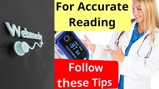 Factors for Accurate Pulse Oximeter Readings  Tips for Accuracy [upl. by Agnew]