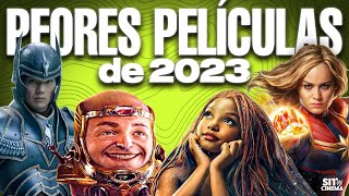 PEORES PELÍCULAS DE 2023  RANKING  THE MARVELS ANTMAN 3 AQUAMAN 2 BLUE BEETLE THE MOTHER [upl. by Bernarr]