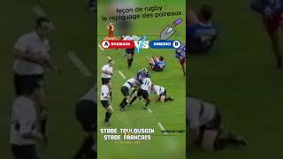 Leçon de rugby  Repiquer les poireaux 🥬✅ avec Emile Ntamack et Christophe Dominici sports rugby [upl. by Belva460]