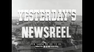 YESTERDAYS NEWSREEL WORLD SERIES SCANDAL 1919 54894 [upl. by Enrobso]