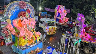 Big Ganesh Shobha yatara  ganesh immersion in tank bund  ganesh nimajjanam 2022  Ganesh visarjan [upl. by Iaka]