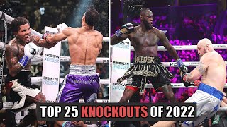 Boxings Top 25 Knockouts Of 2022 [upl. by Lika]