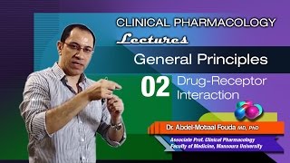 General Principles of Pharmacology Ar  02  Drug receptors and binding [upl. by Ehpotsirhc]