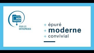 Mon dossier pour les entreprises   épuré  moderne  convivial Revenu Québec [upl. by Rorry171]