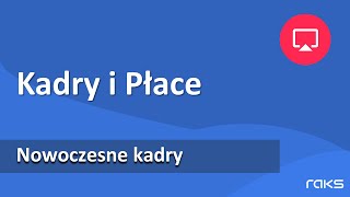 Nowoczesny program kadrowopłacowy RAKS [upl. by Neeloc]