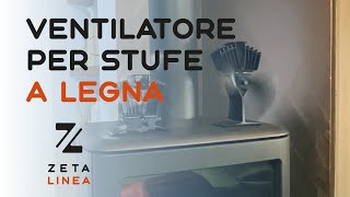 Ventilatore per stufe a legna e a gas alimentato ad energia termoelettrica [upl. by Morna178]