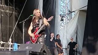 Eleine Enemies Live at the Metaldays 2023 Opening song [upl. by Terle]