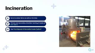 Sterilization amp Disinfection Tutorials Part 8 Sterilization by Incineration [upl. by Ahsirahc]