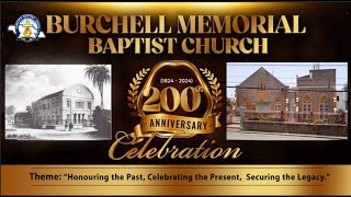 Burchell Memorial Baptist Church 200TH Anniversary Sam Sharpe Colloquium  Friday May 17 2024 [upl. by Sakovich]