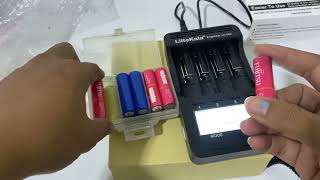 Unboxing  Review Charger LiitoKala Engineer Lii500 [upl. by Nilak]