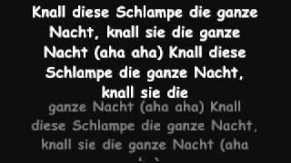 Knall die Schlampe mit Lyrics [upl. by Midis]