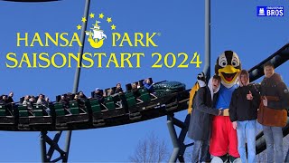 HansaPark 2024  Saisonstart  Neue Abenteuer an der Ostsee [upl. by Ris]