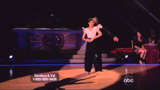 Val Chmerkovskiy amp Zendaya dancing Samba on DWTS 4813 [upl. by Lamont]