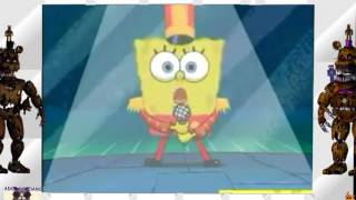 Bob Esponja cantando Five nights at freddys [upl. by Primaveria732]