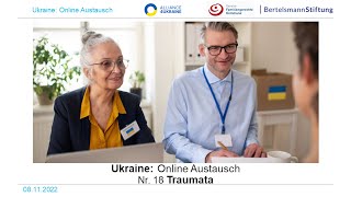 Ukraine Online Austausch – Traumata bei Geflüchteten Wie können Kommunen helfen [upl. by Deborah160]