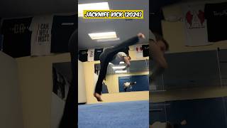 Jackknife Kick Evolution shorts martialarts taekwondo karate [upl. by Schwitzer]