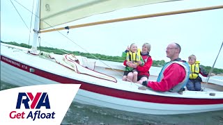 Small Boat Sailing  Get Afloat with the RYA  Dinghy Cruising with the Shannon Family [upl. by Suiravat670]