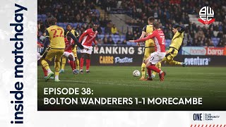 INSIDE MATCHDAY  Episode 38 Morecambe H [upl. by Ahselrac]