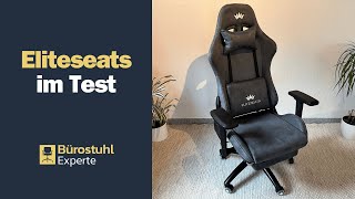 ELITESEATS Gaming Stuhl im Test Lohnt sich der Kauf [upl. by Araminta237]