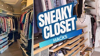 20 Sneaky Closet hack [upl. by Atiragram837]