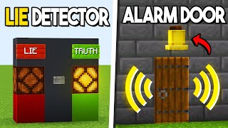 Minecraft 5 NEW Redstone Build Hacks amp Ideas [upl. by Veradia623]